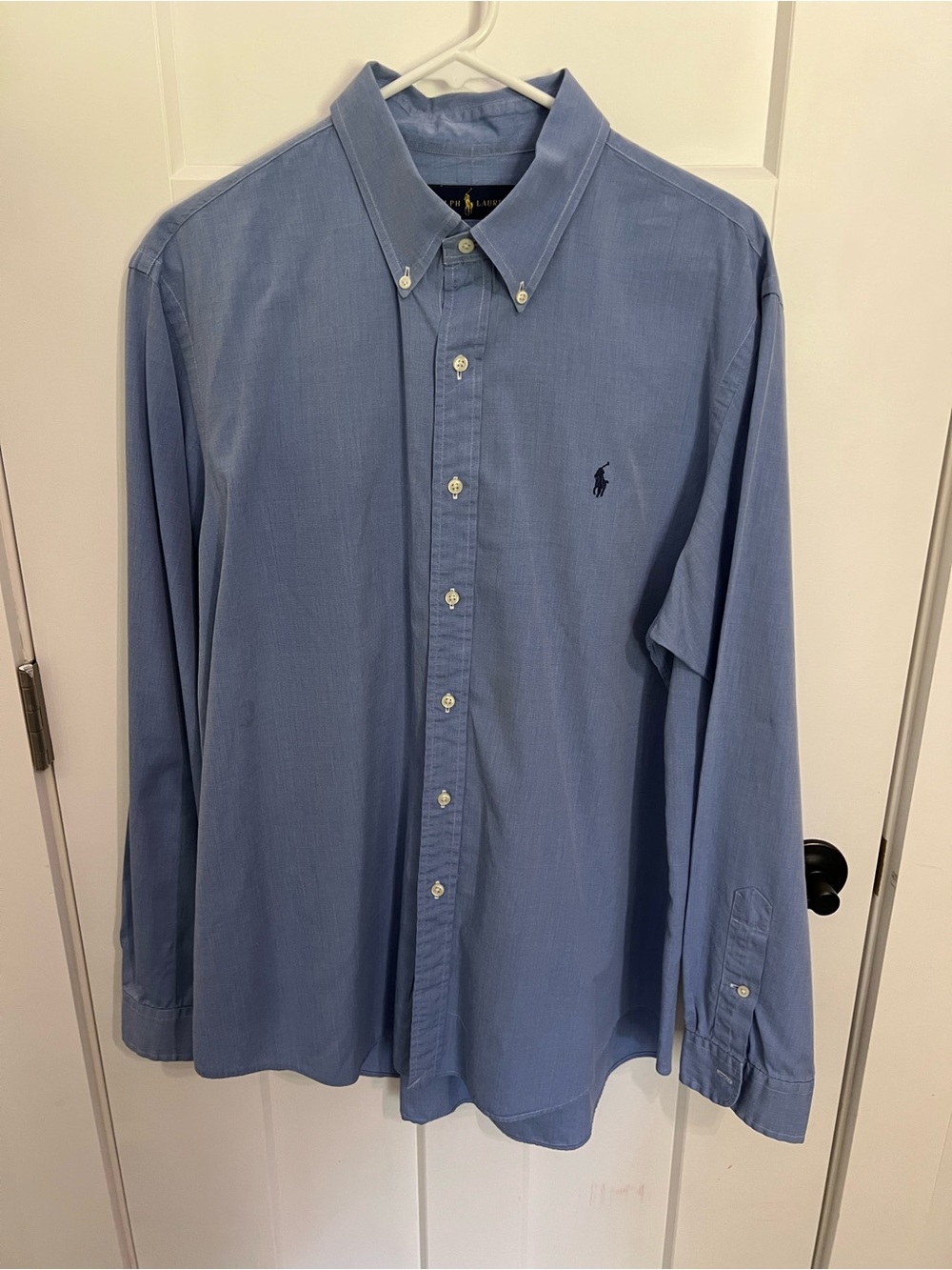 Ralph Lauren Light Blue Button-Down Dress Shirt